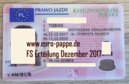2017 ohne MPU in Polen Fahrschule