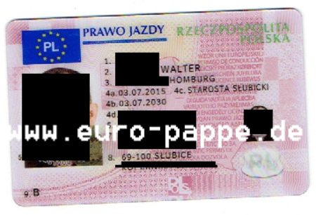 eu führerschein in polen ohne MPU