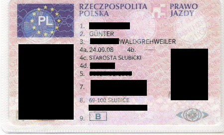 polen pkw führerschein