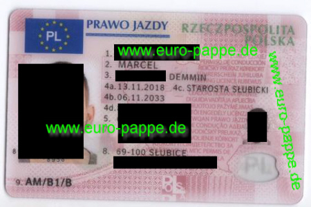 führerschein polen november 2018