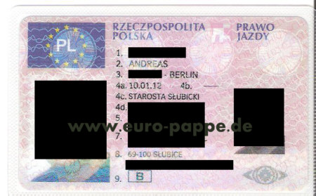 polen führerschein 2012